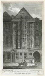 Oud gebouw in Bishopsgate Street