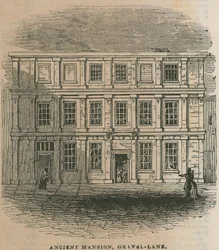 Oud herenhuis, Gravel Lane, Londen