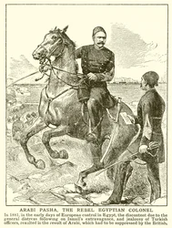 Arabi Pasha, de rebellerende Egyptische kolonel