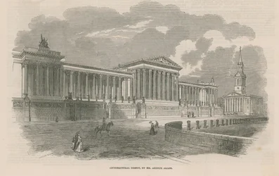 Architectonisch ontwerp door Mr Arthur Adam