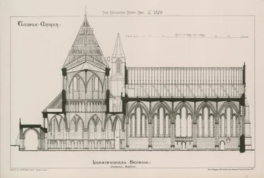 Architectonisch uitzicht op de Temple Church
