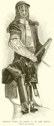 Harnas gedragen door James II bij de Boyne