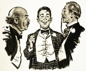 Arnold Bennett: een scène uit The Card