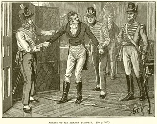 Arrestatie van Sir Francis Burdett