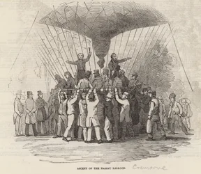 De opstijging van de Nassau Ballon