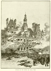 Aanval op het Hotel de Ville, 1830