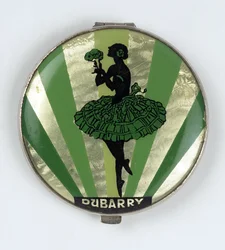 Ballerina Poederdoos, gemaakt door Dubarry, 1920-30