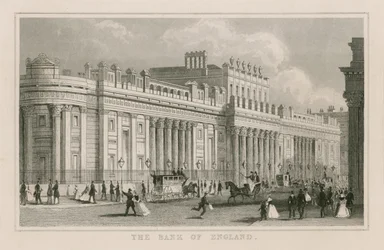 Bank of England, Zuidelijke Voorzijde van Sir John Soane, 1823