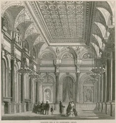 Banketzaal van de Clothworkers Company, Mincing Lane, Londen