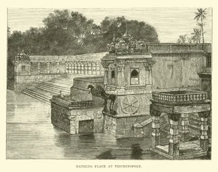 Badplaats in Trichinopoly