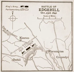 Slag bij Edgehill, 23 oktober 1642