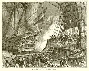Slag bij St. Vincent, 1797