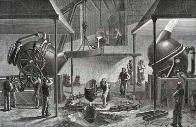 Bessemerproces, staalfabriek, Sheffield