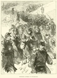 Terugtocht van Bourbaki naar Zwitserland, januari 1871