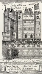 Bristol Castle, naar James Millerd