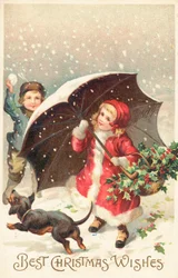 Britse kerstkaart
