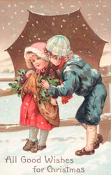 Britse kerstkaart