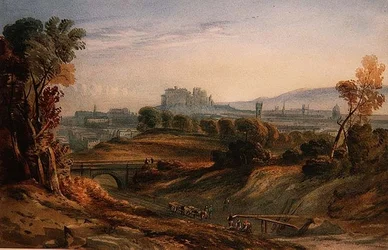 De Spoorweg Bouwen in Edinburgh