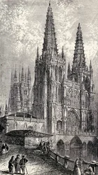 Kathedraal van Burgos, Burgos, Spanje, uit 