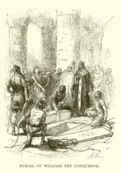 Begrafenis van Willem de Veroveraar