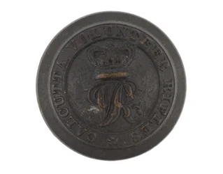 Knop, Calcutta Vrijwillige Schutters, voor 1901