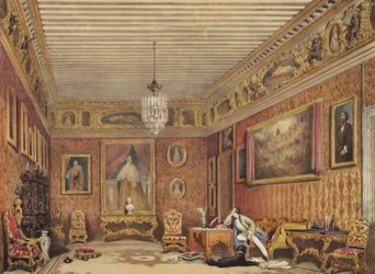 Byrons kamer in Palazzo Mocenigo, Venetië