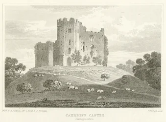Caerdiff Castle, Glamorganshire
