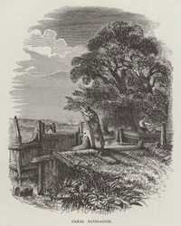 Kanaalnavigatie (gravure)