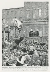 Kardinaal Manning geeft de temperance belofte