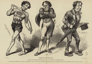 Karikaturen van Benjamin Disraeli