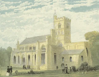 Carlisle Cathedral, noordwestelijk uitzicht