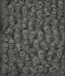 Personages en karikaturen, begin 19e eeuw