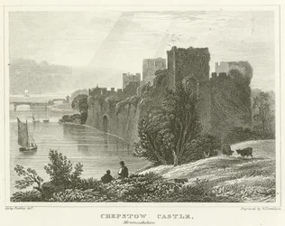 Chepstow Kasteel, Monmouthshire