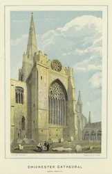 Chichester Kathedraal, zuid transept