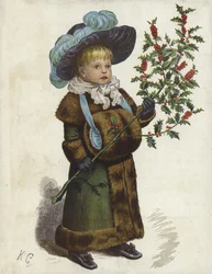 Kind met een grote hulsttak