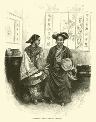 Chinese en Tartaarse Dames