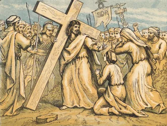 Christus draagt zijn kruis