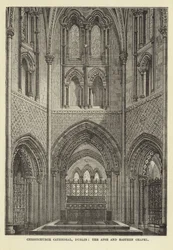 Christchurch-kathedraal, Dublin, de apsis en oostelijke kapel