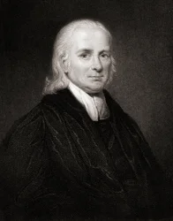 Christian Friedrich Schwartz (1726-96) uit Gallery of Portraits, gepubliceerd in 1833