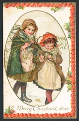 Kerstkaart - Een vrolijk kerstfeest, liefste
