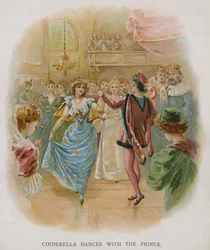 Assepoester danst met de prins