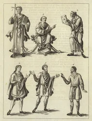 Kleding van de Angelsaksen