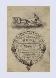 Koets- en Tuigmaker, Wool, handelskaart