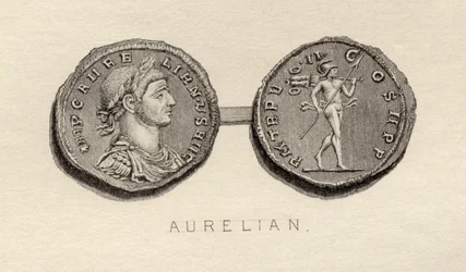 Munt uit het tijdperk van Aurelianus