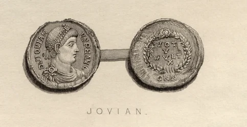 Munt uit de tijd van Jovianus