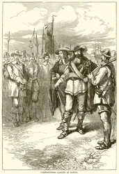 Commissarissen landen in Boston