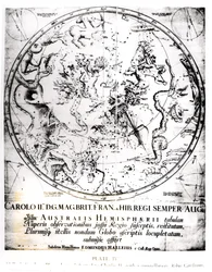 Constellaties van het zuidelijk halfrond, uit 
