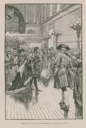 Kostuumbal in Buckingham Palace