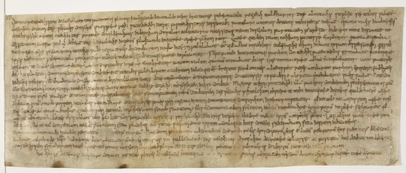 Cotton Augustus ii 18, Wealdhere brief, ca. 704, oudste brief