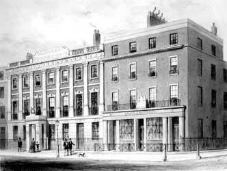 DAlemaine & Co. op Soho Square, 1854